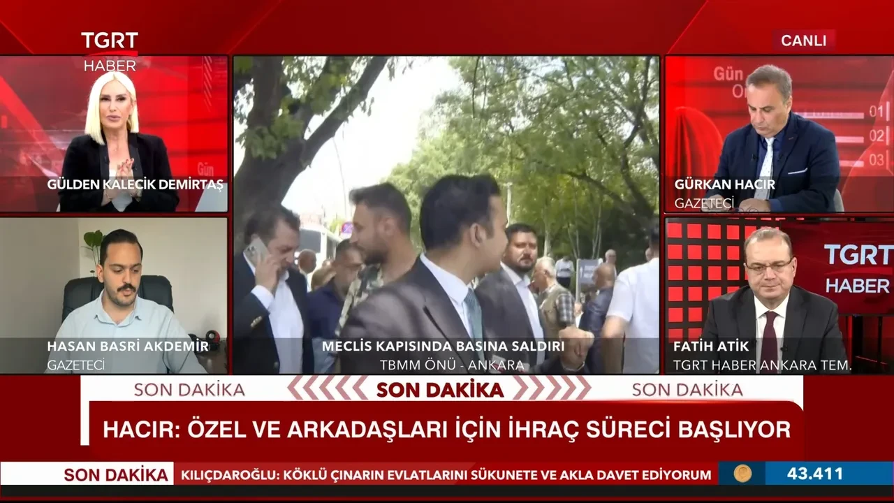 CHP'de kaos sürüyor! Gürkan Hacır canlı yayında duyurdu: İhraç süreci başlıyor