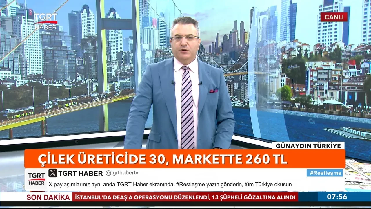 Çilekteki makas dudak uçuklattı! 30 TL'den 260 TL'ye