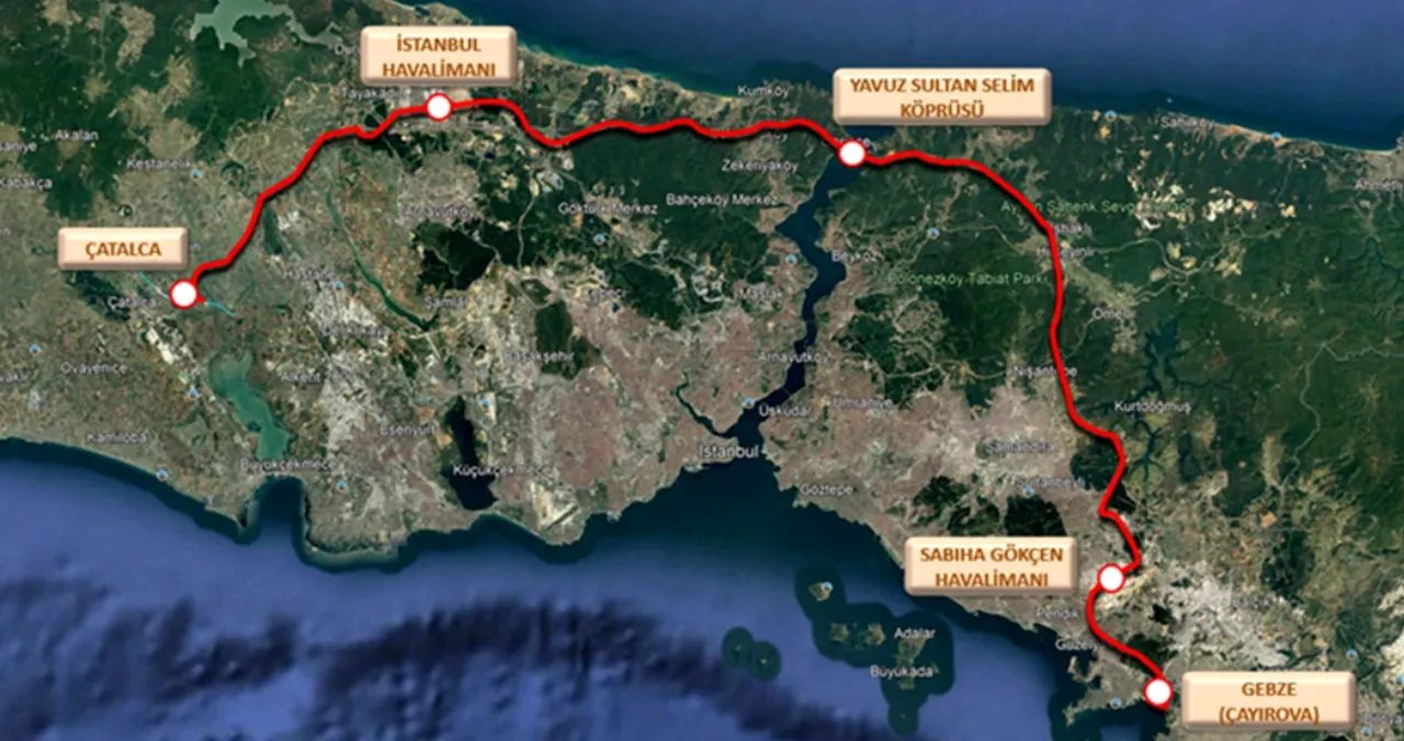 İstanbul ve Sabiha Gökçen Havalimanı birbirine bağlanıyor: İstanbul Kuzey Demiryolu Projesine Asya Kalkınma Bankası'ndan 750 milyon dolarlık onay!