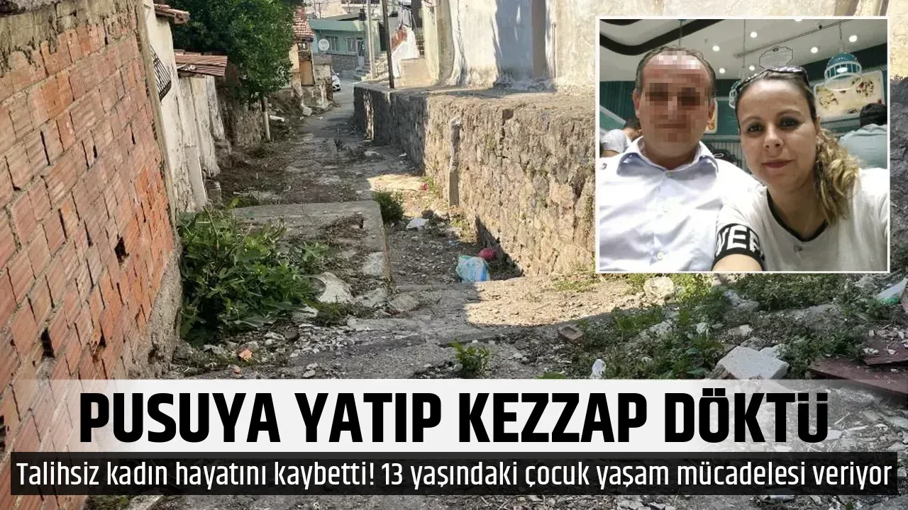PUSUYA YATIP KEZZAP DÖKTÜ