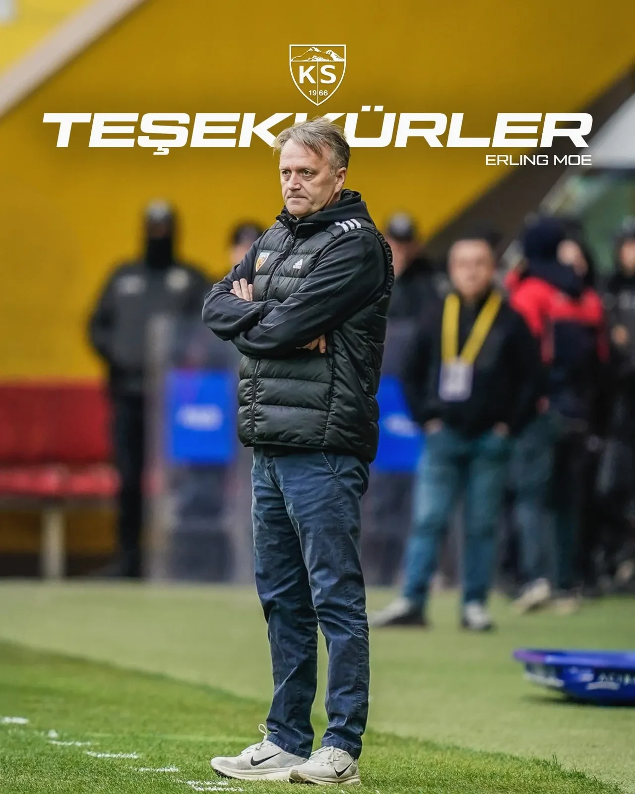 Kayserispor'da Erling Moe dönemi sona erdi! Sarı-kırmızılılar ayrılığı duyurdu