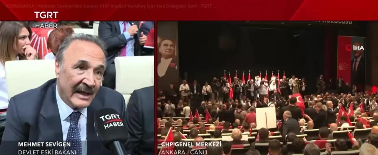 Mehmet Sevigen: "İsteseniz de istemeseniz de tek genel başkan Kemal Bey'dir"