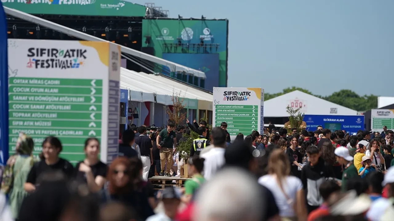 Sıfır Atık Festivali'nde sevindiren rekor: Sıfır Karbon Ayak izi, 1 milyon ziyaretçi