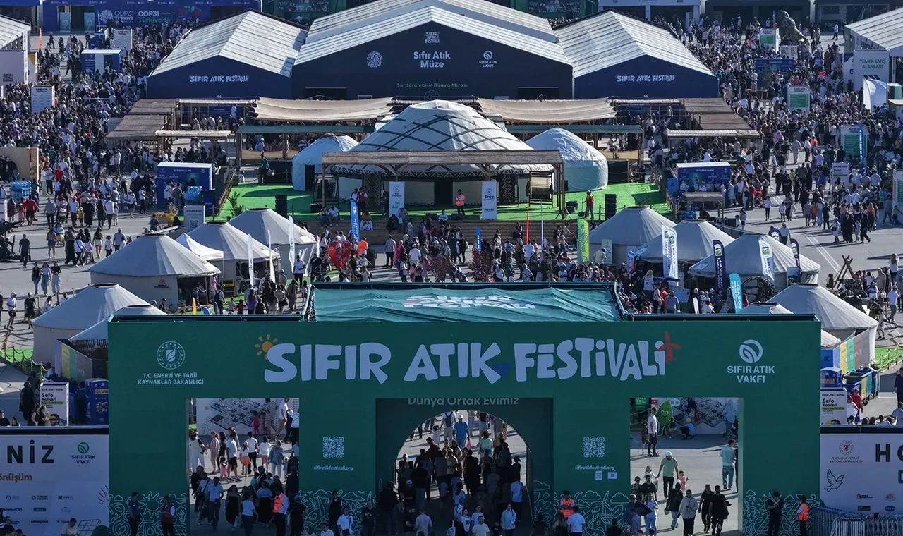Sıfır Atık Festivali'nde sevindiren rekor: Sıfır Karbon Ayak izi, 1 milyon ziyaretçi