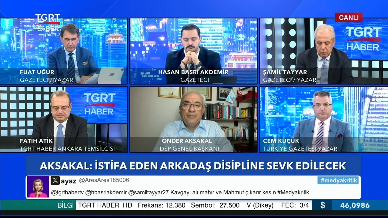 Siyasi kulisleri sallayan gizli görüşmeye DSP lideri Aksakal'dan sert tepki: "Özgüvenleri olsaydı Özgür Özel doğrudan benimle görüşürdü!"