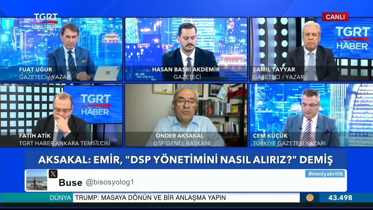 Siyasi kulisleri sallayan gizli görüşmeye DSP lideri Aksakal'dan sert tepki: "Özgüvenleri olsaydı Özgür Özel doğrudan benimle görüşürdü!"