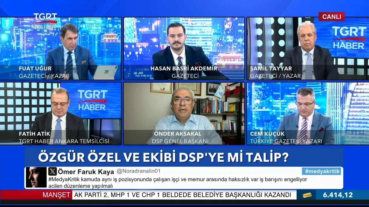 Siyasi kulisleri sallayan gizli görüşmeye DSP lideri Aksakal'dan sert tepki: "Özgüvenleri olsaydı Özgür Özel doğrudan benimle görüşürdü!"