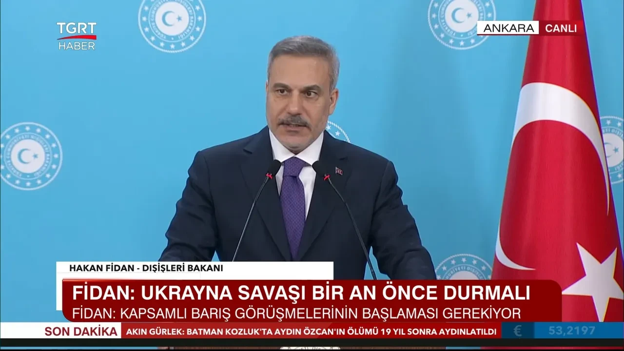 Bakan Fidan'dan Kırgız mevkidaşı ile ortak açıklama: 5 milyar dolarlık ticaret hacmi hedefi