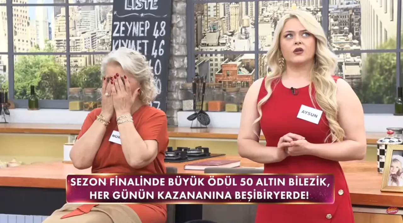gelinim mutfakta yarım altın