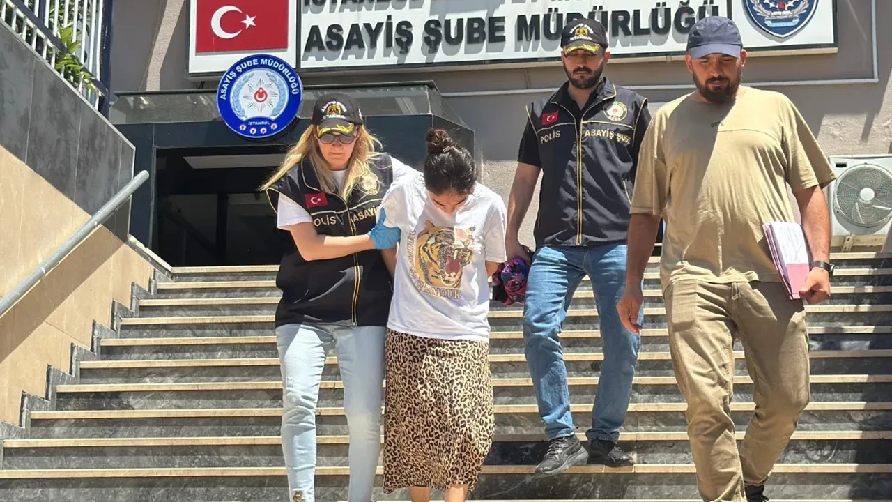 Hapis cezasından hep aynı yöntemle kurtuluyor! 127 yıl cezayla aranan firari kadın 8. çocuğuna hamileyken yakalandı