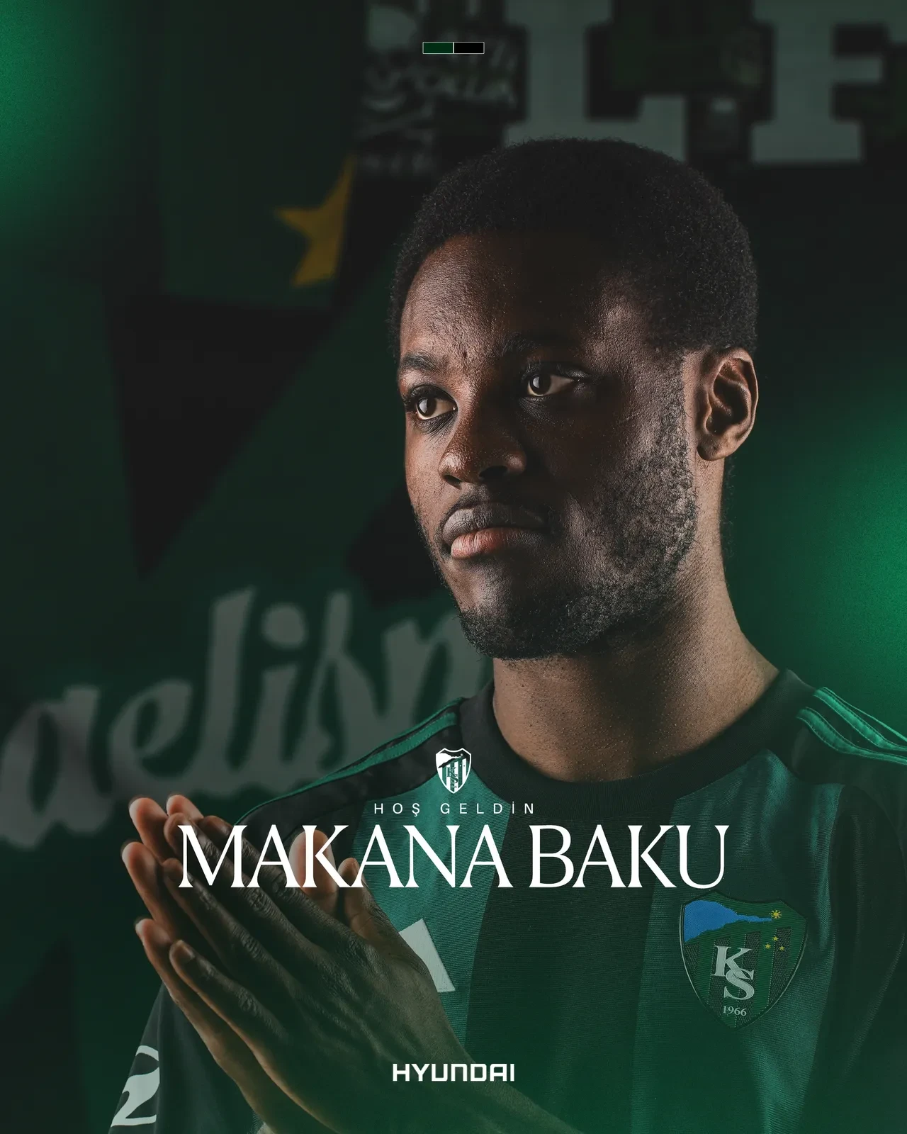 Kocaelispor'a Alman yıldız! Makana Baku ile sözleşme imzalandı