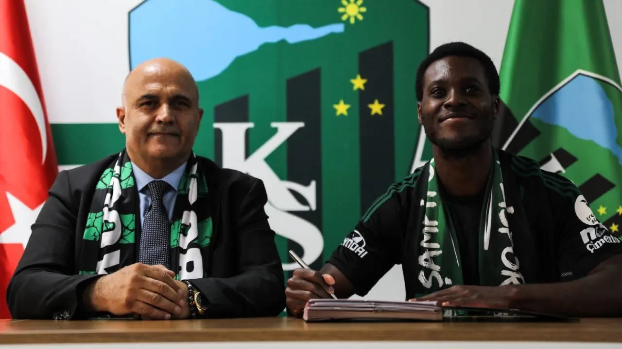Kocaelispor'a Alman yıldız! Makana Baku ile sözleşme imzalandı