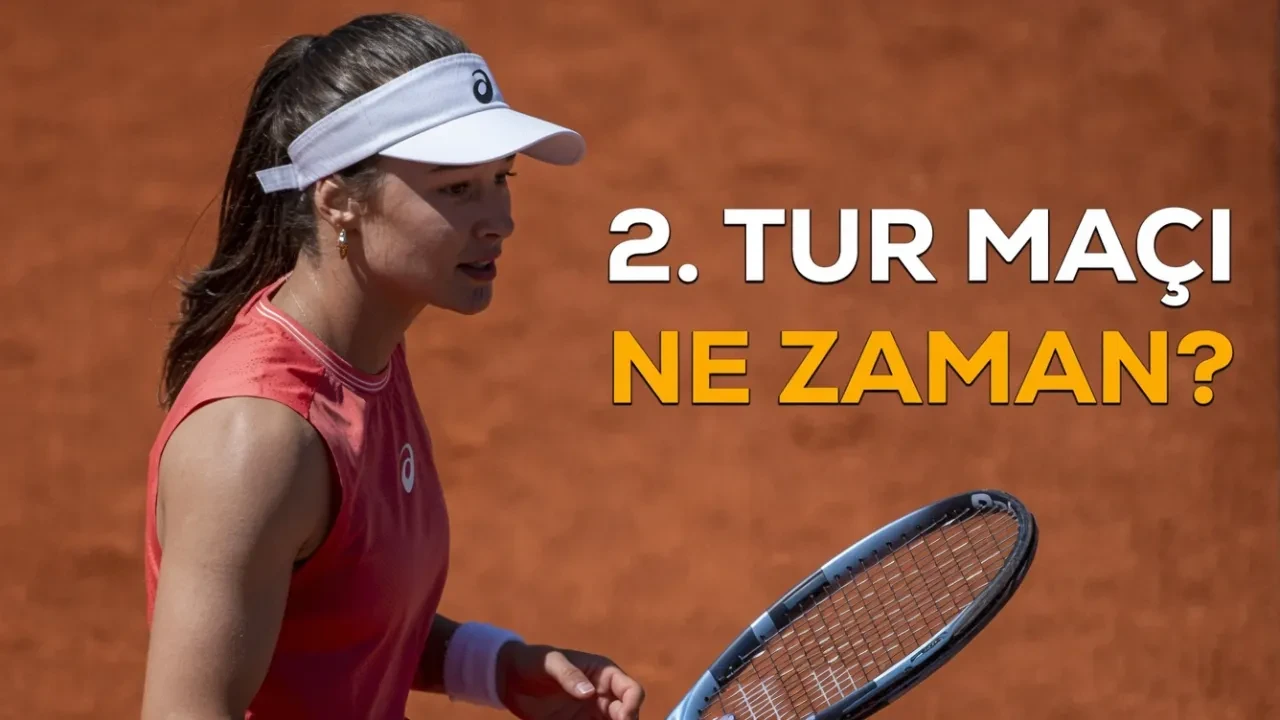 Zeynep Sönmez’in maçı hangi kanalda? 2. tur maçı ne zaman, saat kaçta?