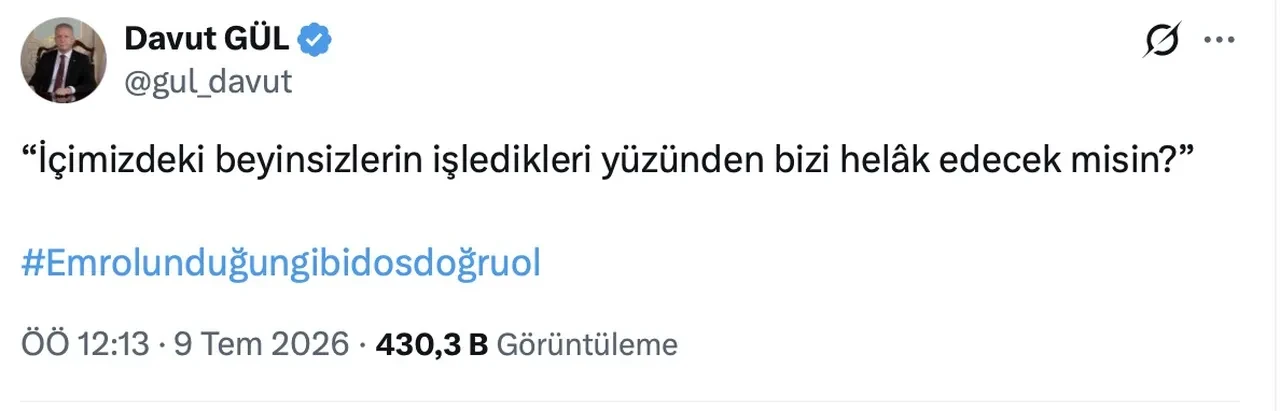 Emrolunduğu gibi dosdoğru ol ayeti neden paylaşılıyor?