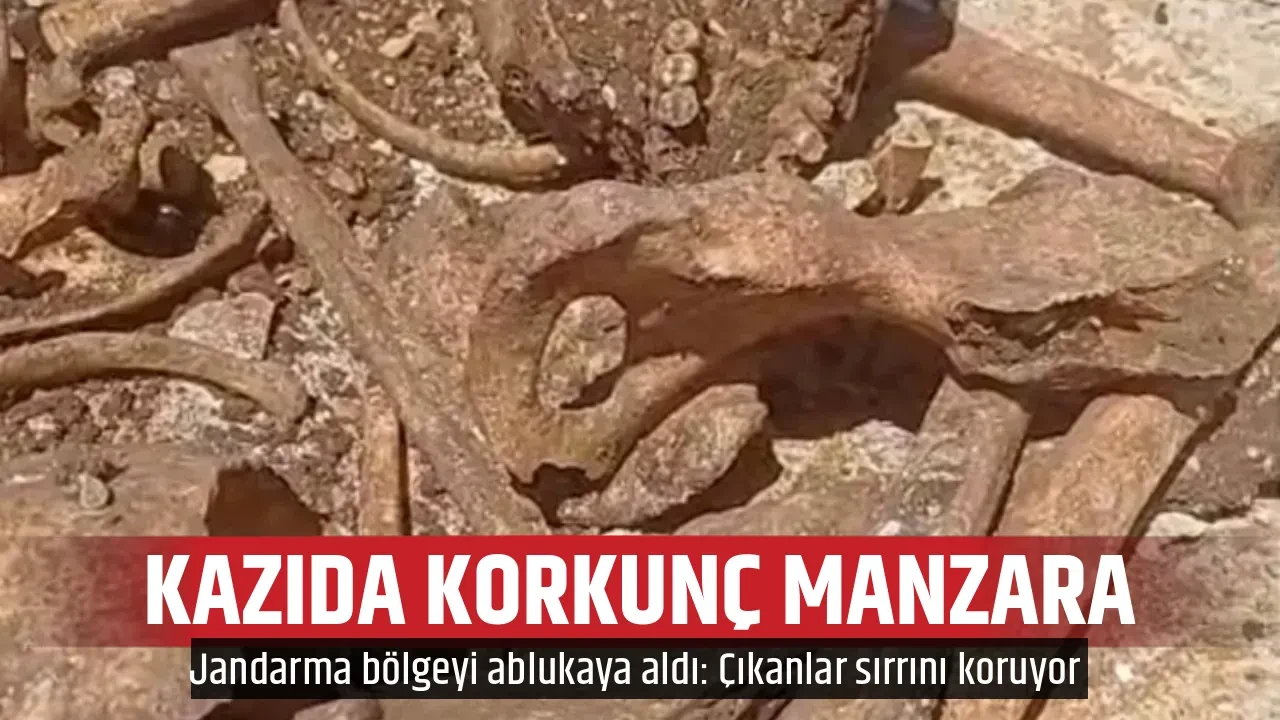 KAZIDA KORKUNÇ MANZARA