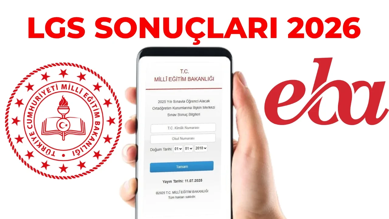 LGS sınav sonuçları 2026 bilgisi meb.gov.tr! EBA öğrenci girişi ile LGS sonuçları sorgulama ekranı! LGS sınav sonuçları açıklandı mı, saat kaçta açıklanacak?