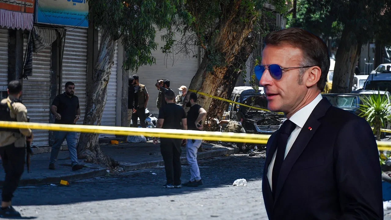 Macron'un Suriye ziyaretinde düzenlenen bombalı saldırının failleri yakalandı