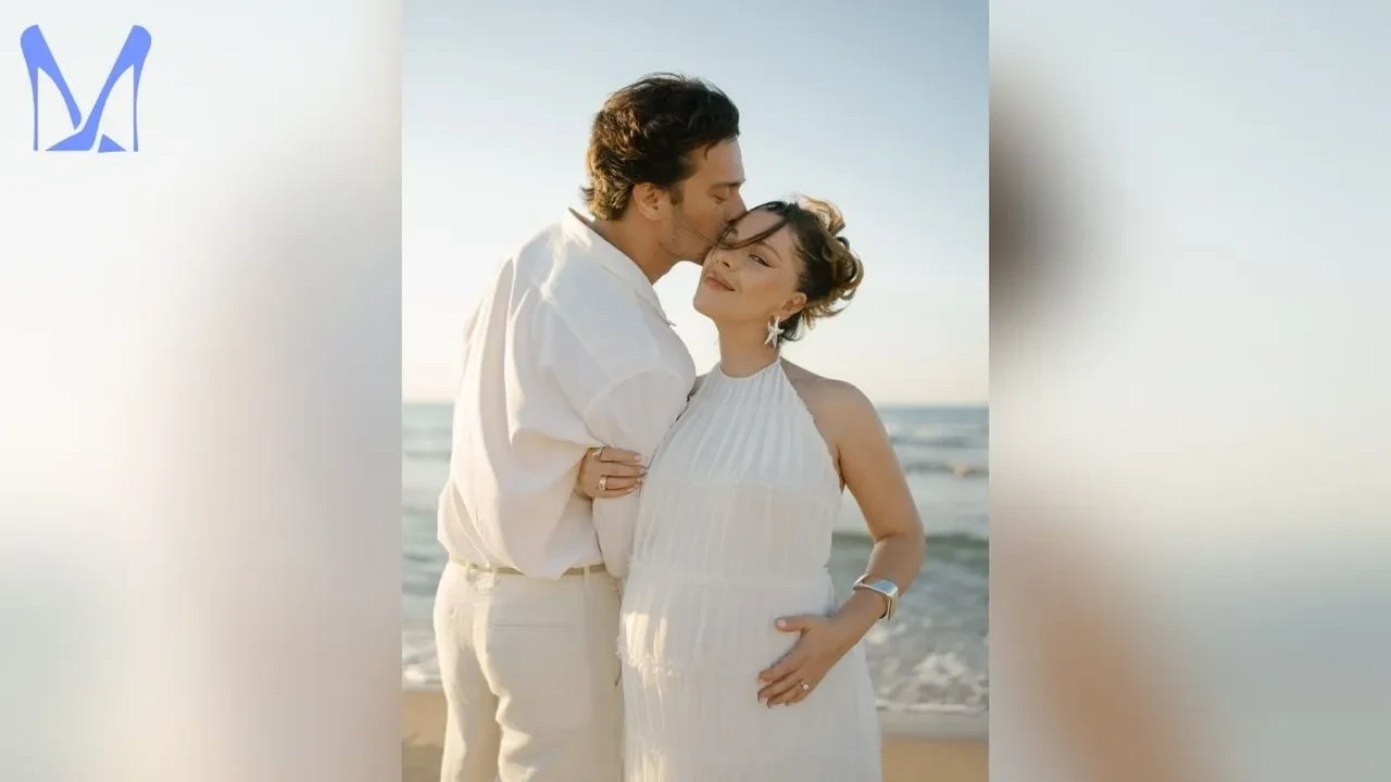 Merve Dinçkol'un hamilelik kareleri sosyal medyada beğeni topladı! İşte o kareler