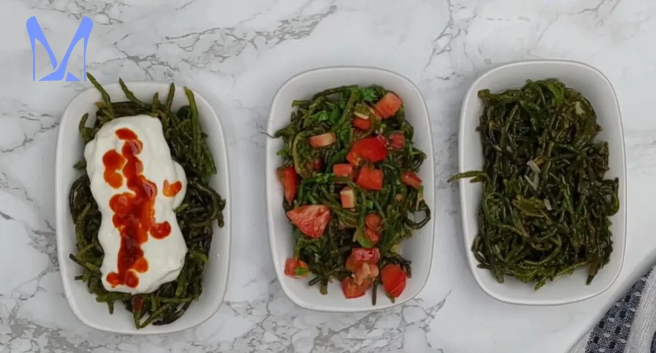 Restoran usulü deniz börülcesi salatasının sırrı! İş sosta bitiyor