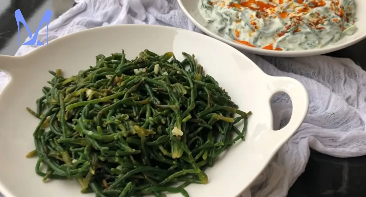 Restoran usulü deniz börülcesi salatasının sırrı! İş sosta bitiyor