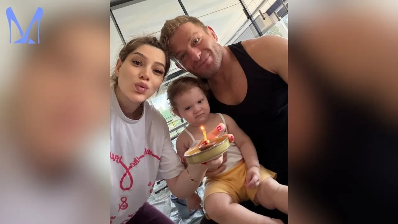 Survivor şampiyonu İsmail Balaban'dan kızı İlis'in 1 yaş gününe özel duygu dolu mesaj! İlayda Şeker ve İsmail Balaban'dan aile pozu!