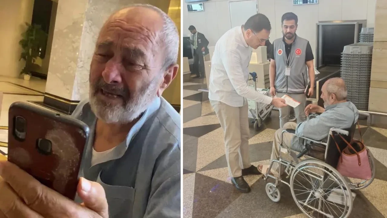 Suudi Arabistan'da 40 yıldır mahsur kalan Sivaslı vatandaş sonunda Türkiye'ye dönüyor