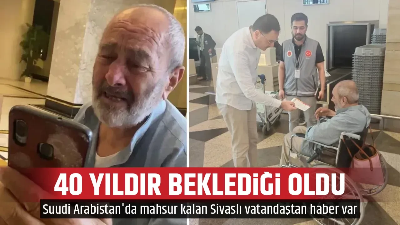 40 YILDIR BEKLEDİĞİ OLDU