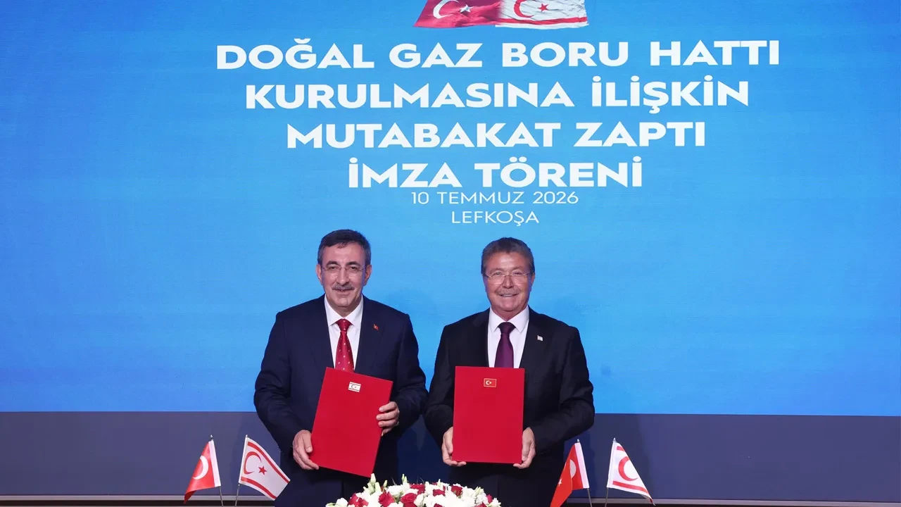 Türkiye ile KKTC Akdeniz’in altından doğal gaz boru hattıyla bağlanacak