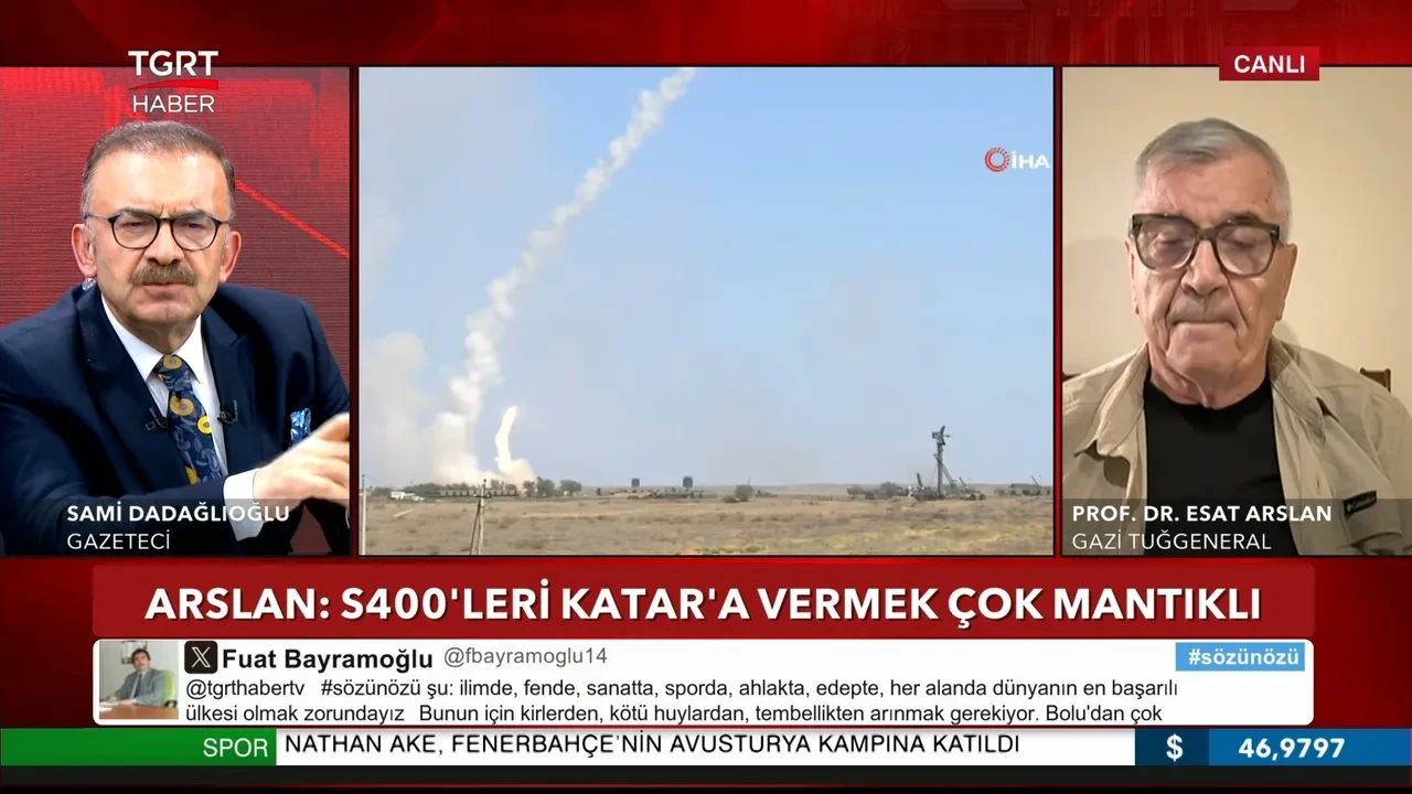 Gazi Tuğgeneral Esat Arslan'dan F-35 şartını kıracak formül: S-400'ler için en mantıklı yol Katar modeli