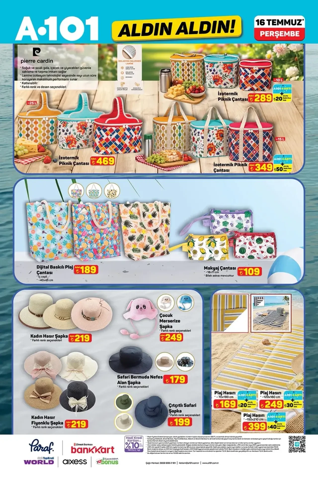 A101 aktüel ürünler kataloğu 16 Temmuz yayımlandı! Elektrikli araç, mini buzdolabı, overlock ve Waffle makinesi geliyor