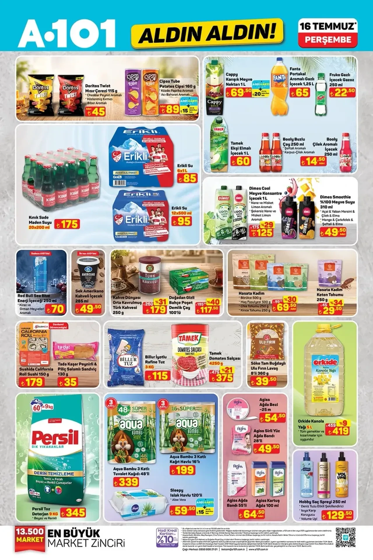 A101 aktüel ürünler kataloğu 16 Temmuz yayımlandı! Elektrikli araç, mini buzdolabı, overlock ve Waffle makinesi geliyor
