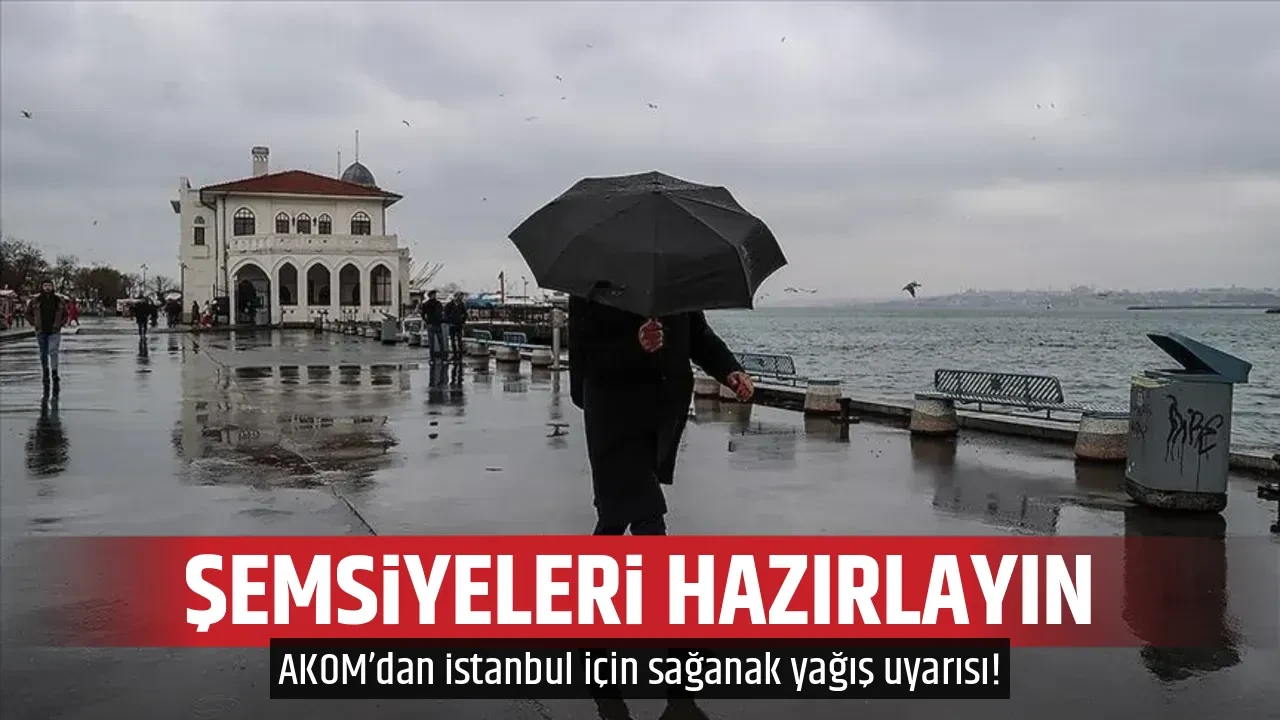 ŞEMSİYELERİ HAZIRLAYIN 