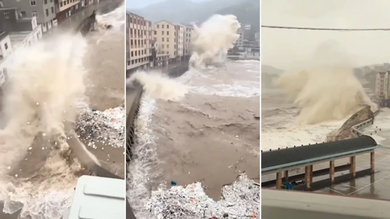 Bavi Tayfunu Çin'i yerle bir etti: 2 milyondan fazla kişi evinden oldu