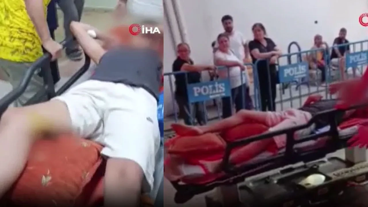 Küçük çocuğun çığlıklarını duyan mahalleli yardıma koştu! Top oynamaya çalışırken dehşeti yaşadı