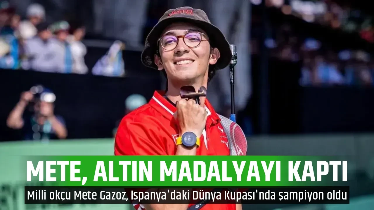 METE, ALTIN MADALYAYI KAPTI