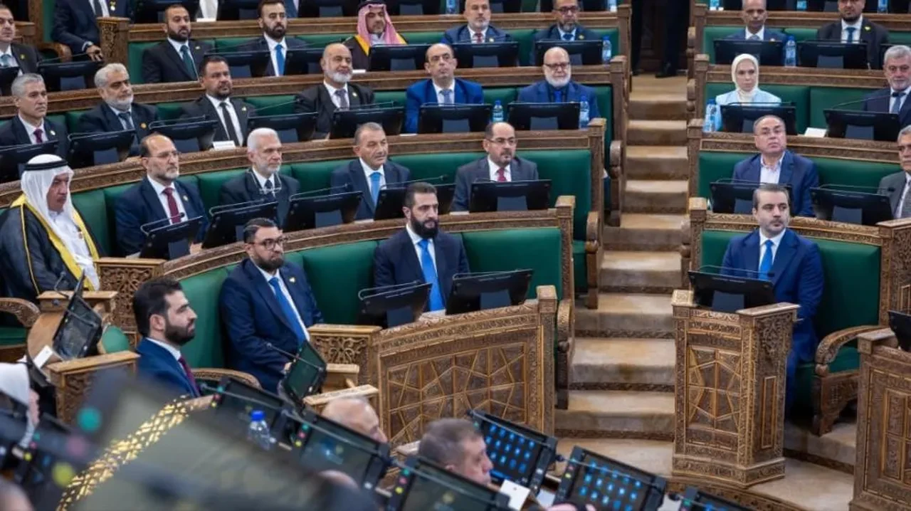 Suriye'de Esad sonrası ilk! Halk Meclisi oturumu yapıldı: Şara en önemli 2 konuya işaret etti