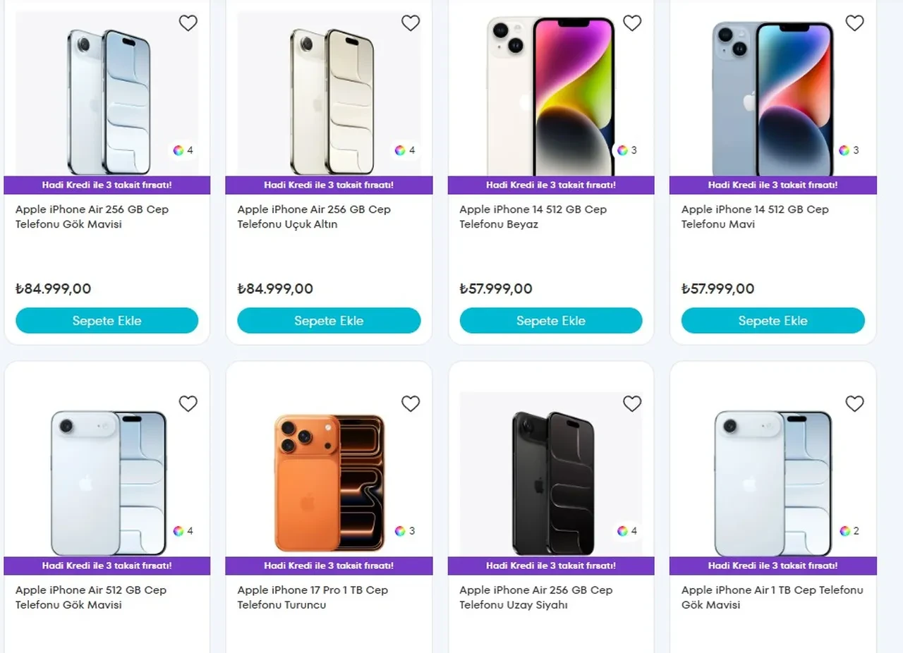 A101 Aktüel Kataloğu’nda taksitli iPhone fırsatı: İphone 17, 16, 15, 14 satışa çıkıyor