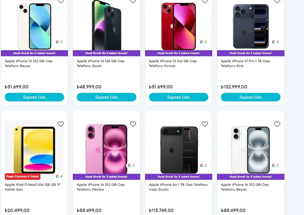 A101 Aktüel Kataloğu’nda taksitli iPhone fırsatı: İphone 17, 16, 15, 14 satışa çıkıyor