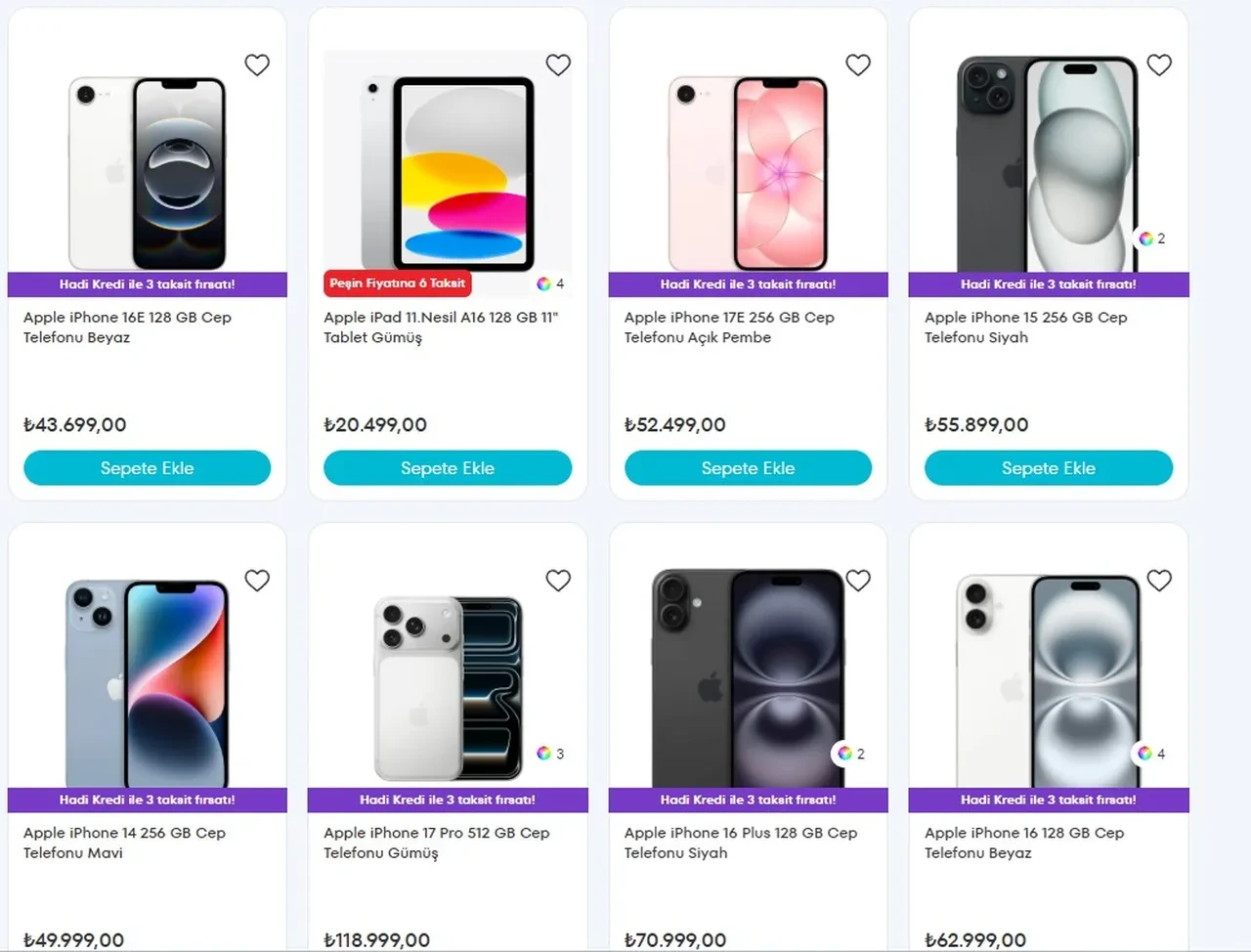A101 Aktüel Kataloğu’nda taksitli iPhone fırsatı: İphone 17, 16, 15, 14 satışa çıkıyor