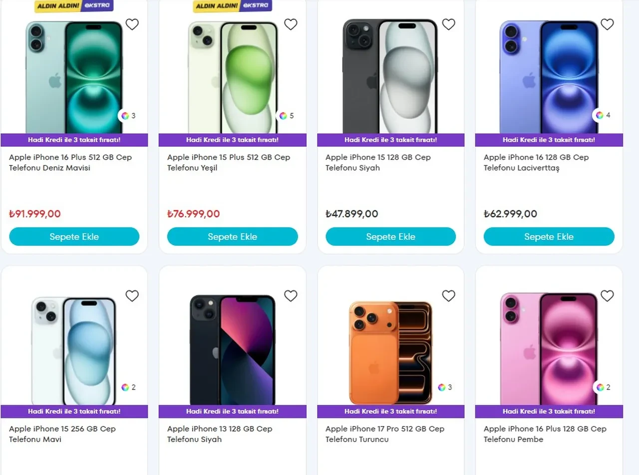 A101 Aktüel Kataloğu’nda taksitli iPhone fırsatı: İphone 17, 16, 15, 14 satışa çıkıyor