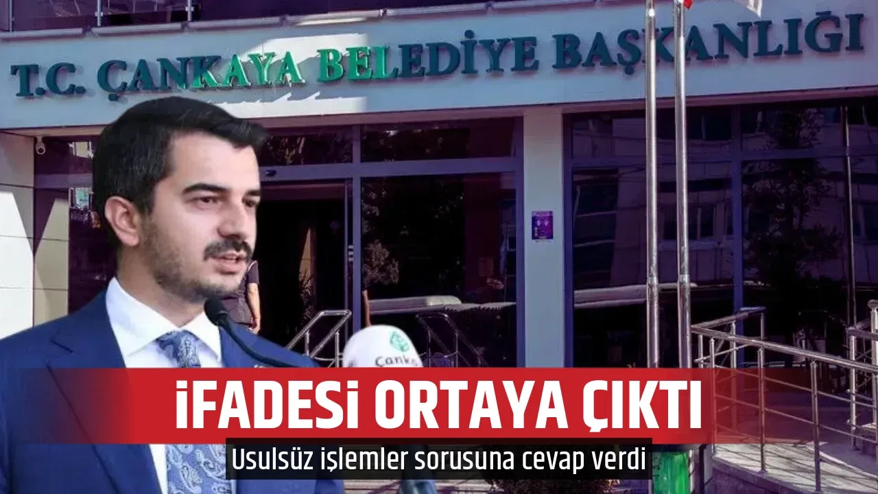 İFADESİ ORTAYA ÇIKTI