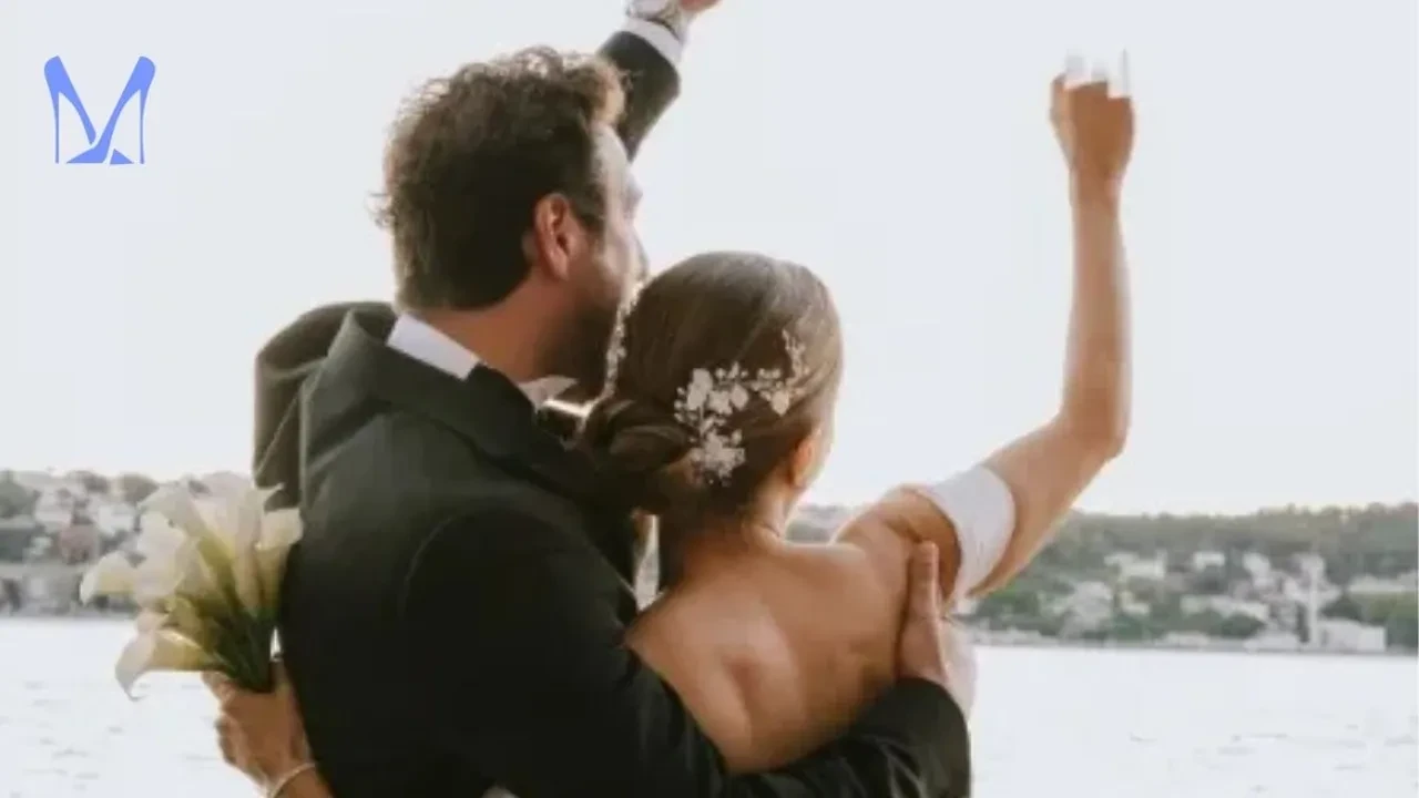 Damla Sönmez ve İlkay Akıncı dünyaevine girdi! Çiftin nikah töreninden kareleri sosyal medyayı salladı