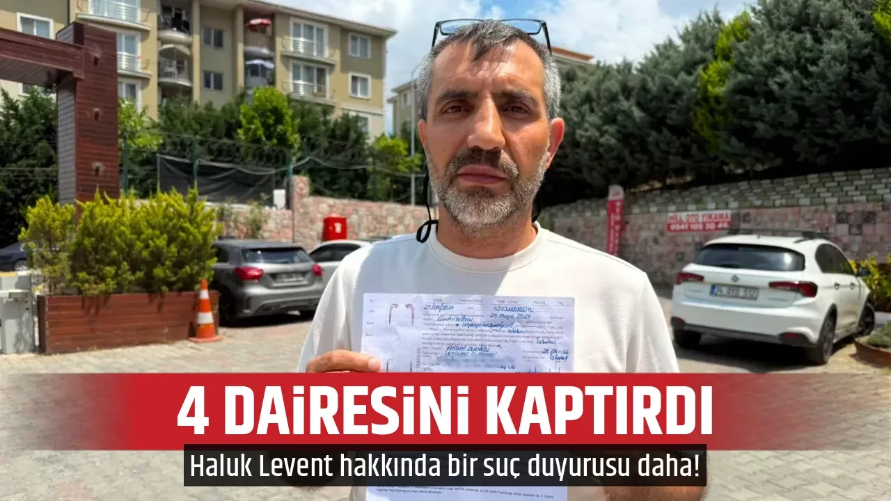 4 DAİRESİNİ KAPTIRDI