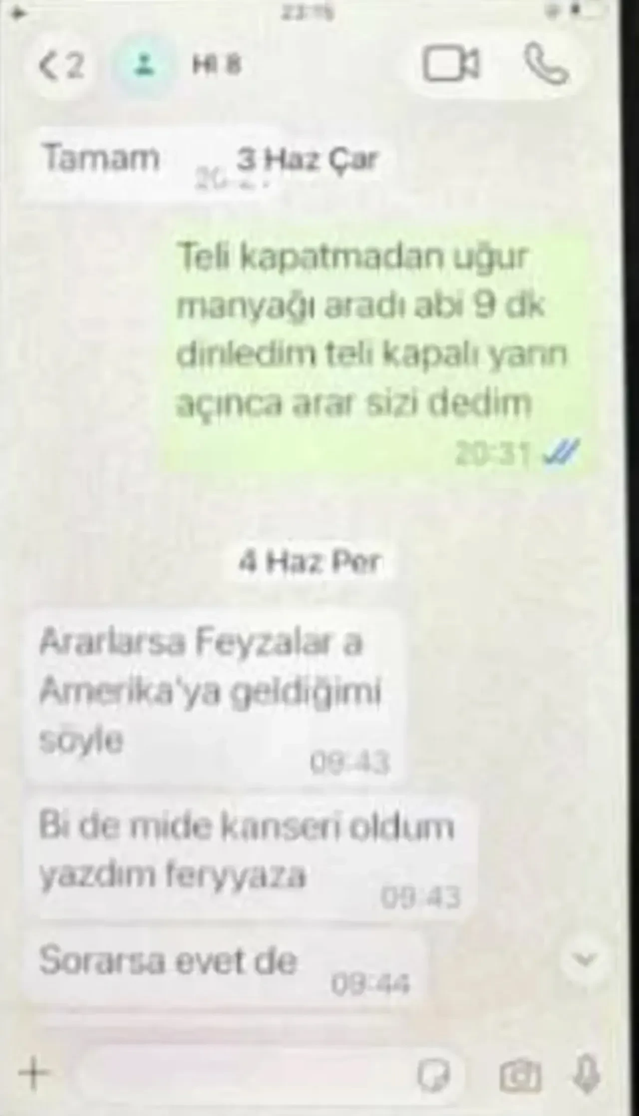 Haluk Levent'in asistanıyla mesajlaşmaları ortaya çıktı! 'Kanser olduğumu söyle'