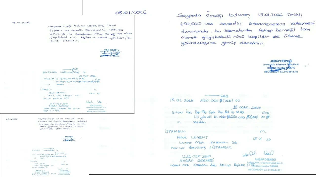 Haluk Levent'le ilgili yeni iddialar ortaya çıktı: Milyon dolarlık senetler, 4 günlük tapu trafiği ve Ahbap Derneğine borç kefilliği