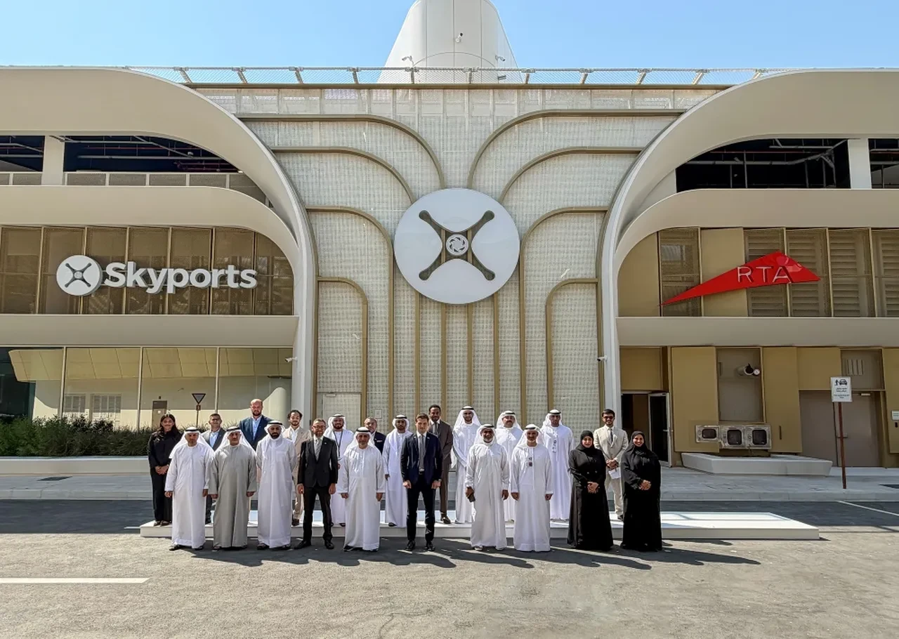 Uçan taksiler gerçek oluyor: Dubai dünyanın ilk vertiportuna onay verdi!