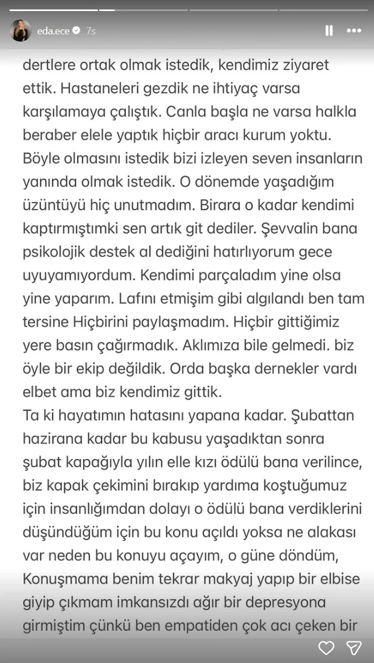 Eda Ece ne dedi? Depremzede konuşması sonrası Eda Ece neden özür diledi?