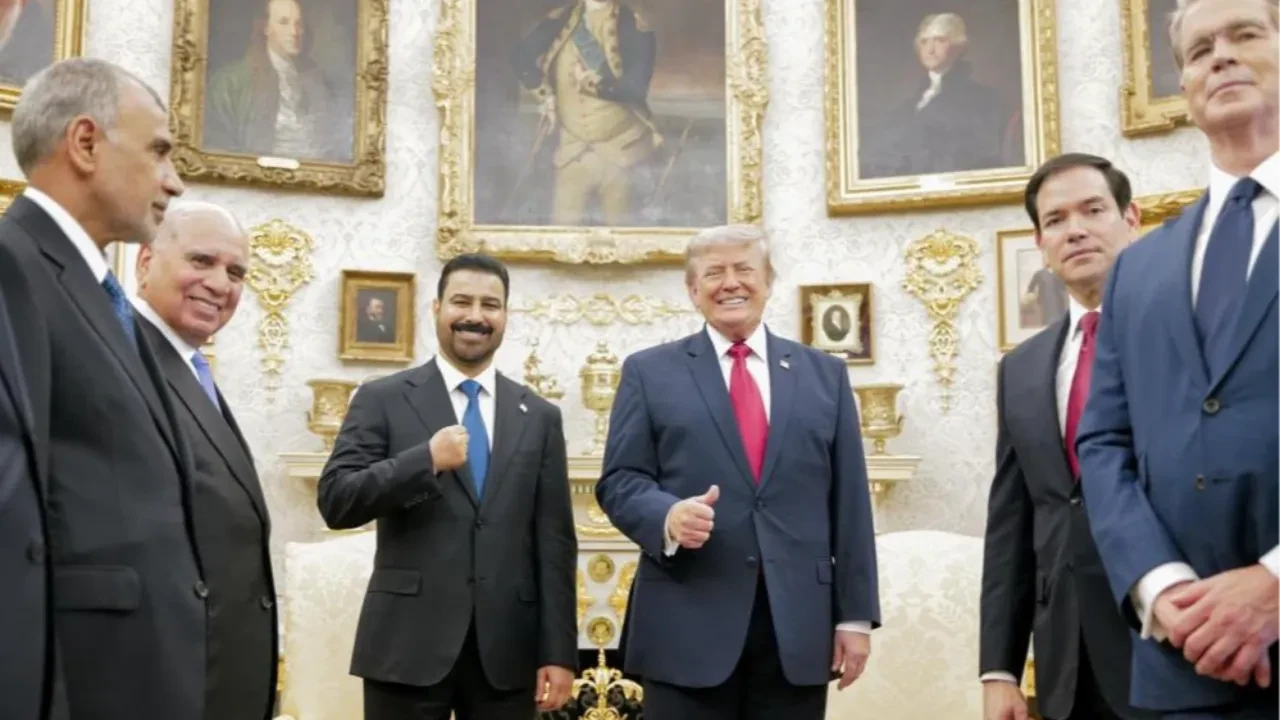 Irak Başbakanı Zeydi Beyaz Saray'da Trump ile buluştu: 