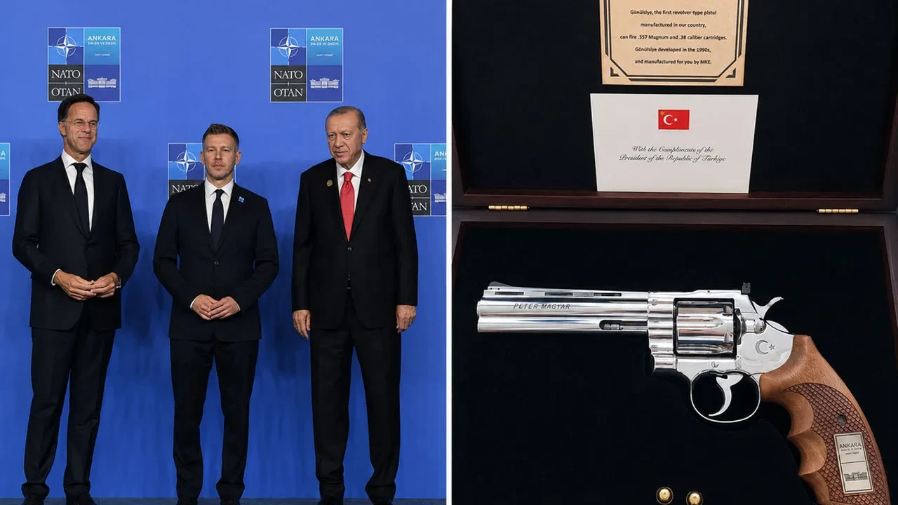 Pakistan'dan mango alan Macar lider Magyar, Cumhurbaşkanı Erdoğan'ın unutulmaz 'Magnum' jestini hatırlattı: Herkes tabanca vermiyor