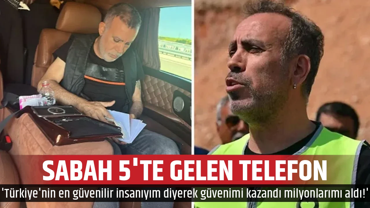 SABAH 5'TE GELEN TELEFON